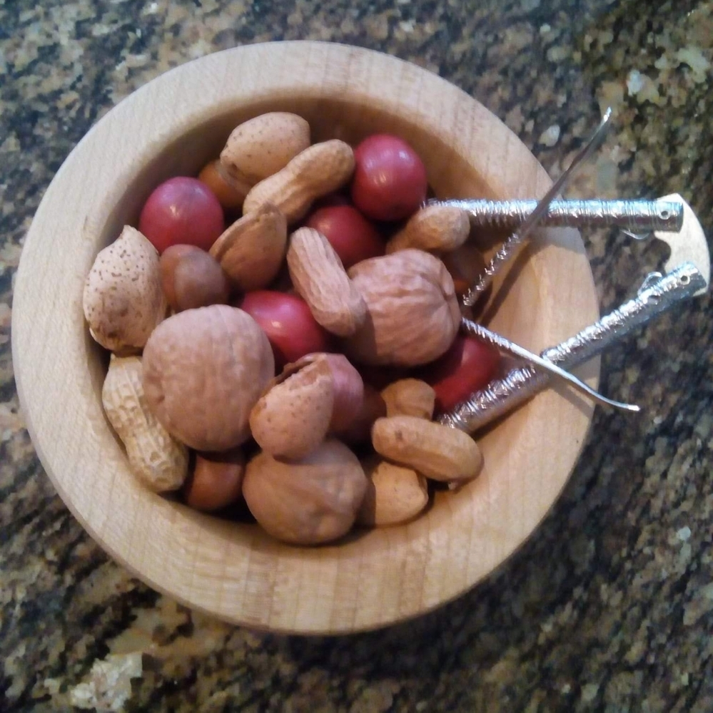 Small Hand turned Wooden bowl!